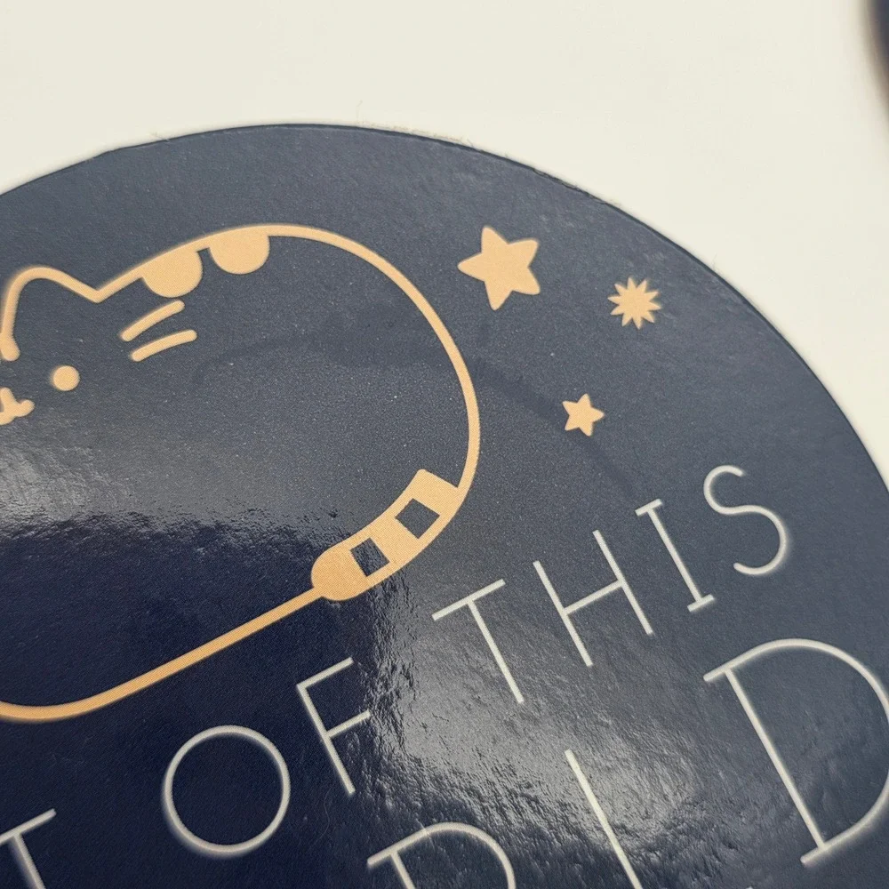 Pusheen Box Coaster Set Cork Navy  Celestial Space Out Of This World‎ Exclusive